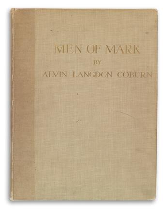 ALVIN LANGDON COBURN. Men of Mark.
